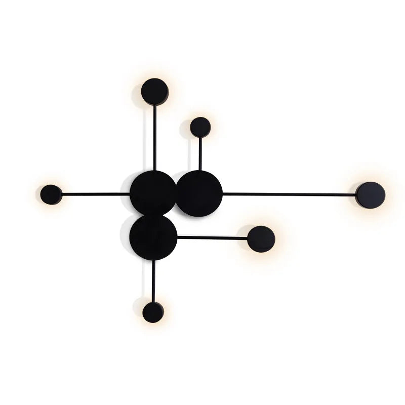 Afralia™ Nordic Light Wall Sconce Lamp for Creative Foyer, Hotel, Bedroom