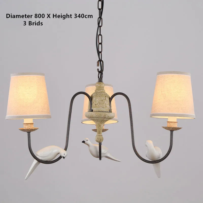 Afralia™ Bird Lamp: Industrial Pendant Lights for Kitchen Island, Living Room, Bedroom & Restaurant