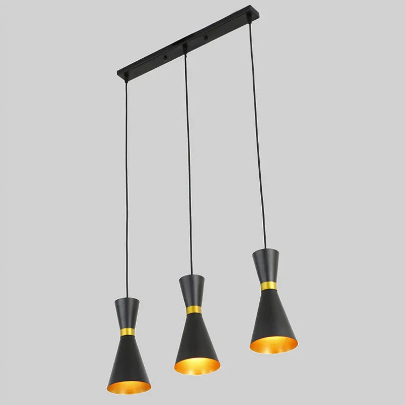 Afralia™ Modern Industrial Cord Pendant Lights Dining Room Handlamp LED Luminaire Suspendu