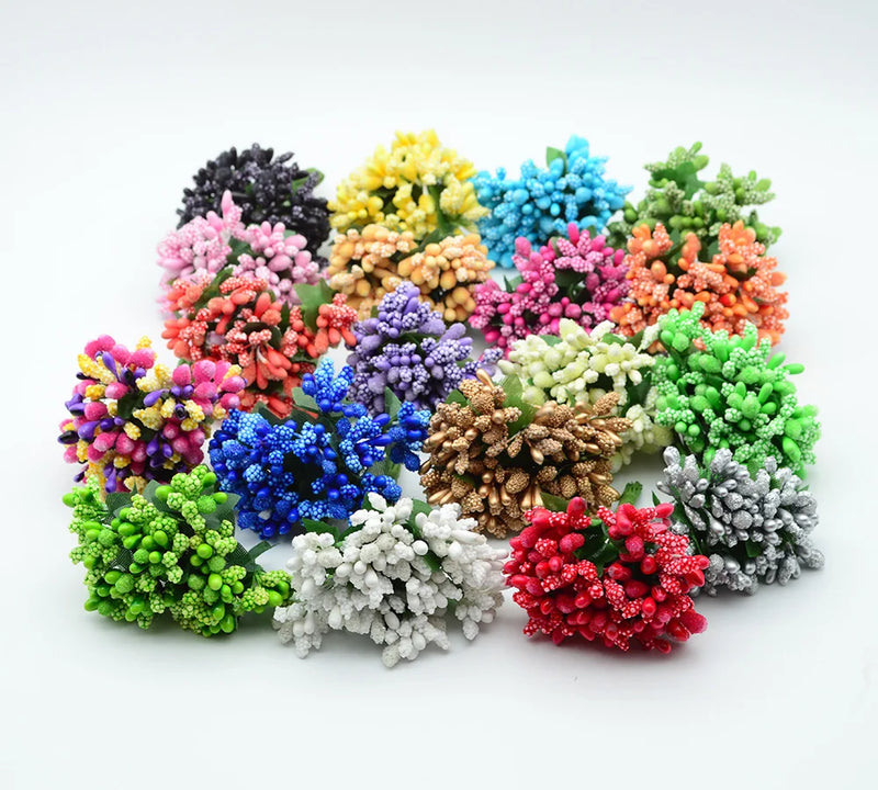 Afralia™ Artificial Stamen Flowers for Home Wedding DIY Decor