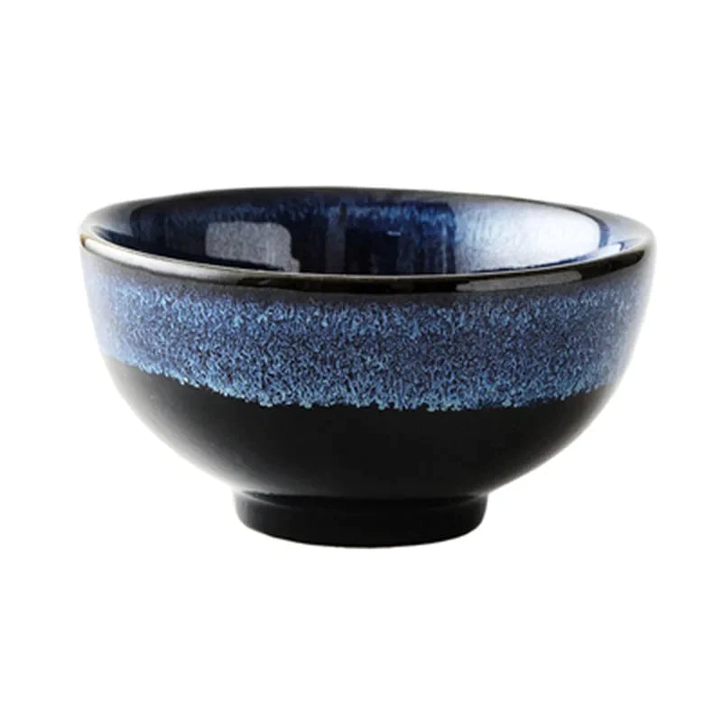 Afralia™ Kiln Glazed Ceramic Noodle Bowl - Large Soup Bowl for Ramen, Rice, and Salad