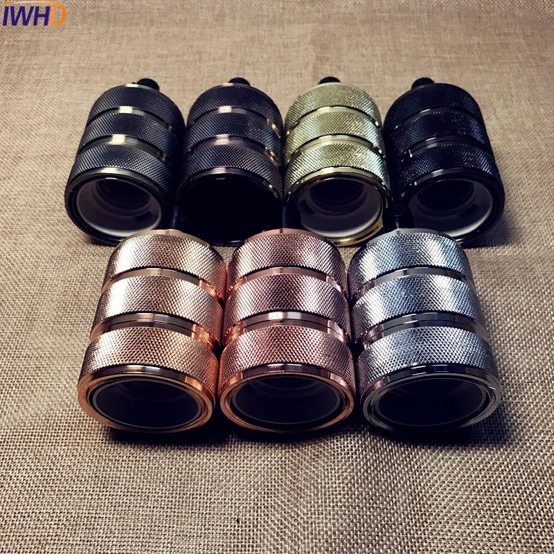 Afralia™ Industrial E27 Socket Lamp Holder - Vintage Edison Base Socket