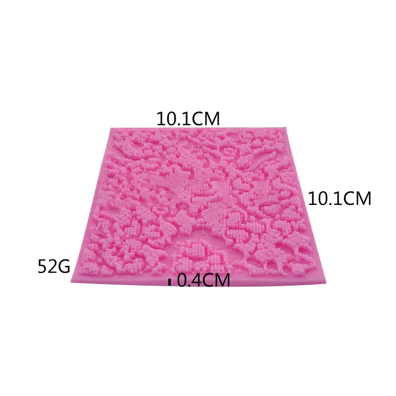 Afralia™ Lace Pattern Silicone Cake Mold for DIY Dessert Decorating