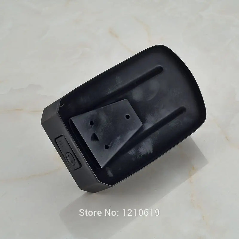 Afralia™ Matte Black 800ML Wall Mount Soap Dispenser Holder