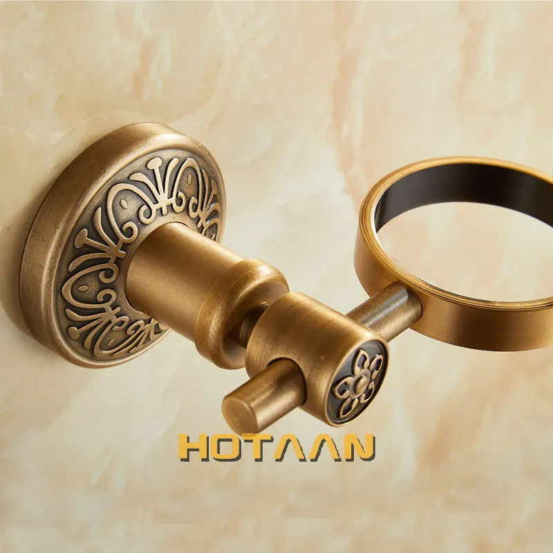 Afralia™ Brass Soap Dispenser Holder for Elegant Bathroom Accessory