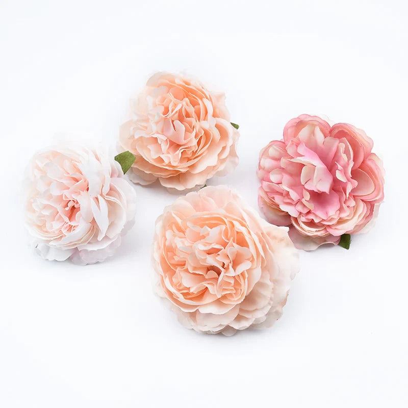 Afralia™ Silk Peony Flowers for Wedding Decor, Scrapbooking, and Home DIY