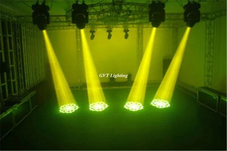 Afralia™ 150W Gobo LED Moving Head Beam Wash Spot Lights - 2pcs/lot