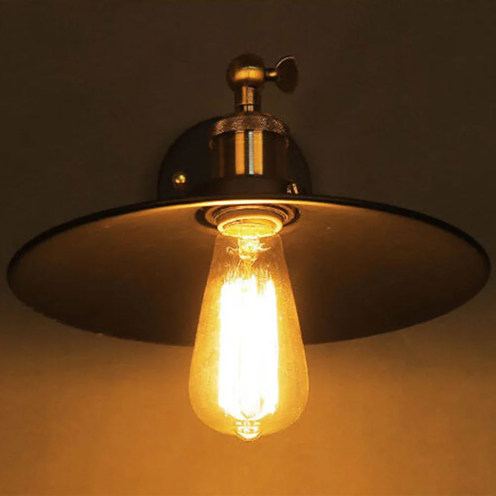 Afralia™ Retro Industrial LED Wall Light for Loft Bar Bathroom Decor