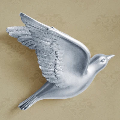 Afralia™ Resin Little Bird Wall Decoration 3D Home Decor Modern Crafts Background Wall