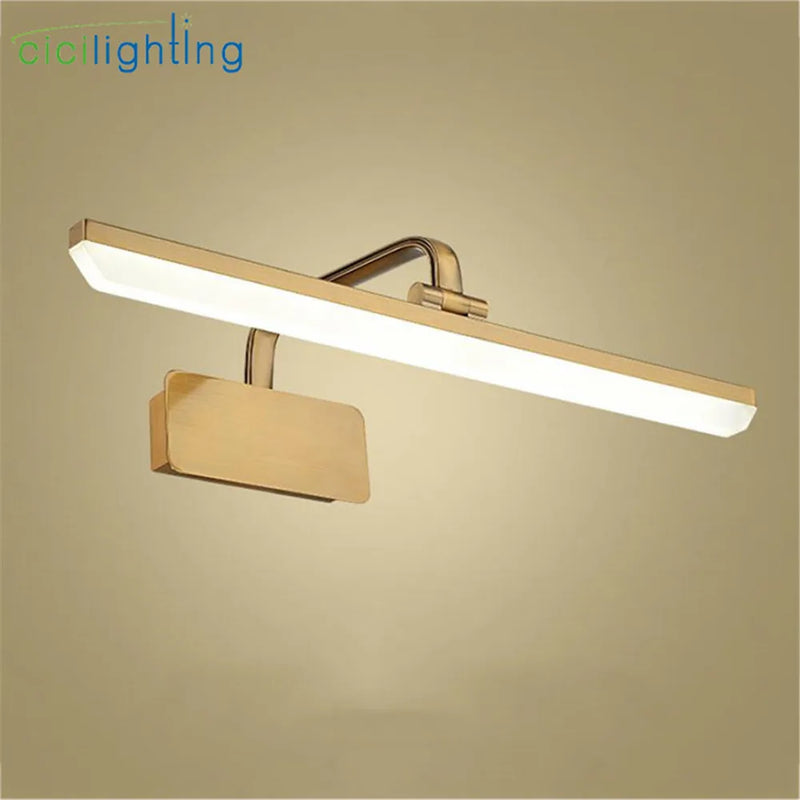 Afralia™ Bronze LED Vanity Lights Modern Bathroom Wall Lamps