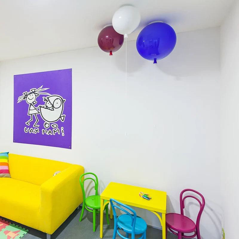 Afralia™ D200mm Balloon Light for Kids Bedroom and Living Room Lighting