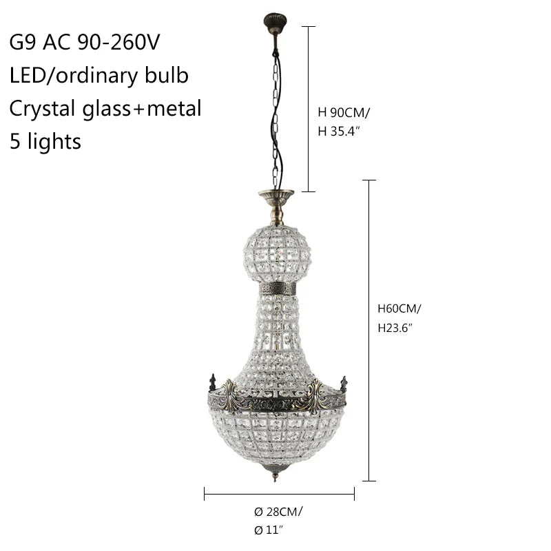 Afralia™ Oval Crystal Chandelier: Luxe LED Lights for Living Room, Hotel, Church & Hall