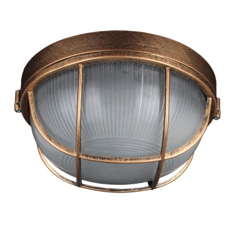 Afralia™ Vintage Iron Ceiling Light - Loft Style Edison Lamp Fixtures