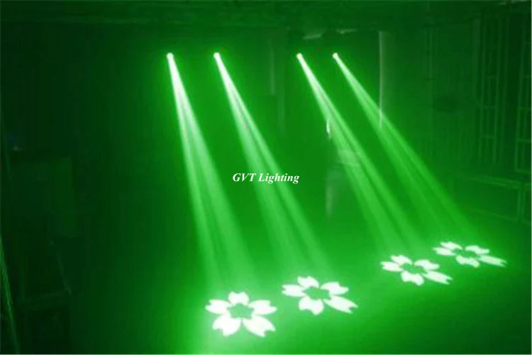 Afralia™ 150W Gobo LED Moving Head Beam Wash Spot Lights - 2pcs/lot