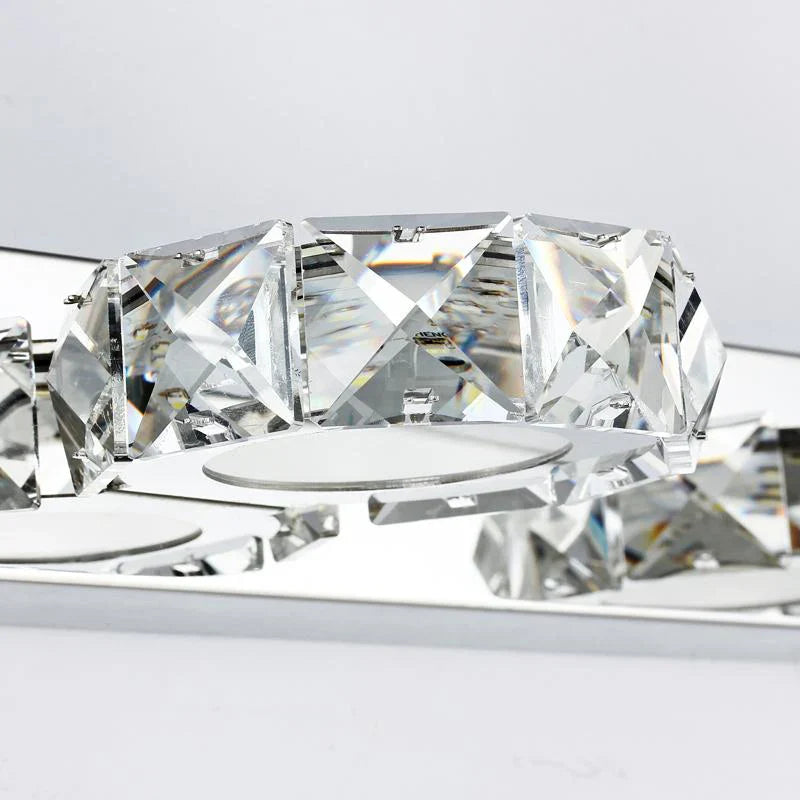 Afralia™ Crystal Bedroom Mirror Light LED Wall Lamps Waterproof IC Driver AC110V / 220V