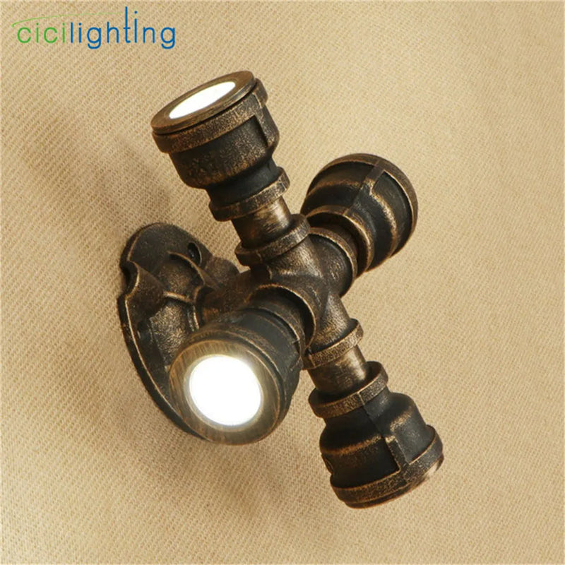 Afralia™ Modern LED Wall Light Industrial Sconces for Bedroom Bedside Lamp