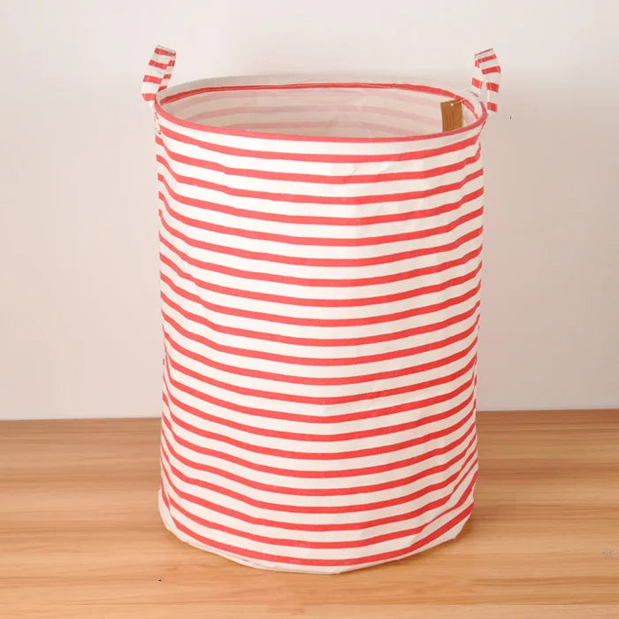 Afralia™ Stripe Zigzag Foldable Basket 40x50cm