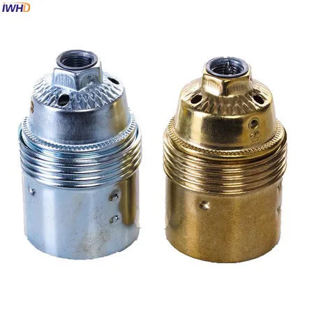 Afralia™ Vintage Retro E27 Lamp Holder Base UL CE Homekit