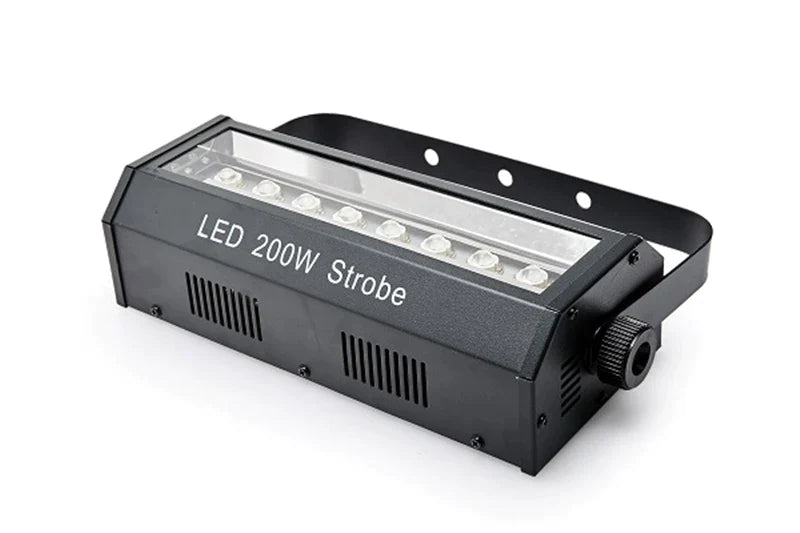 Afralia™ 200W LED Strobe Light: Party Disco DJ Bar Flash Show Lighting