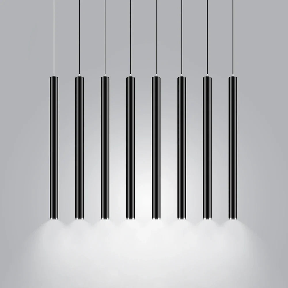 Afralia™ LED Cylindrical Pendant Lights for Restaurants and Bars - Indoor Lighting