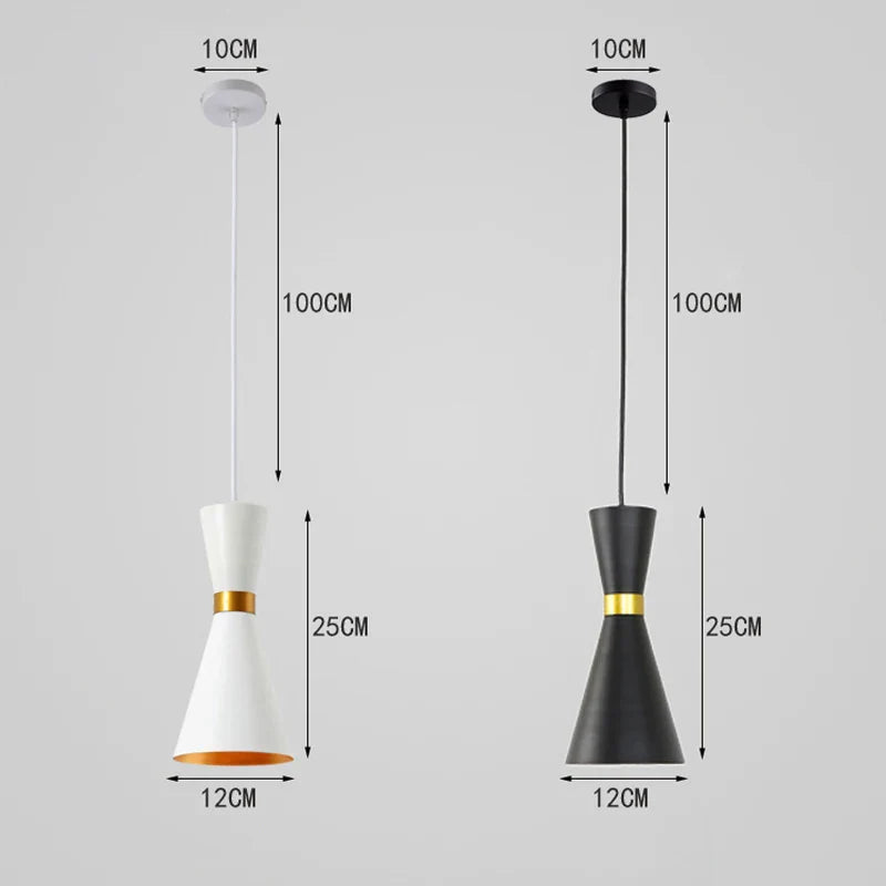 Afralia™ Modern Industrial Cord Pendant Lights Dining Room Handlamp LED Luminaire Suspendu