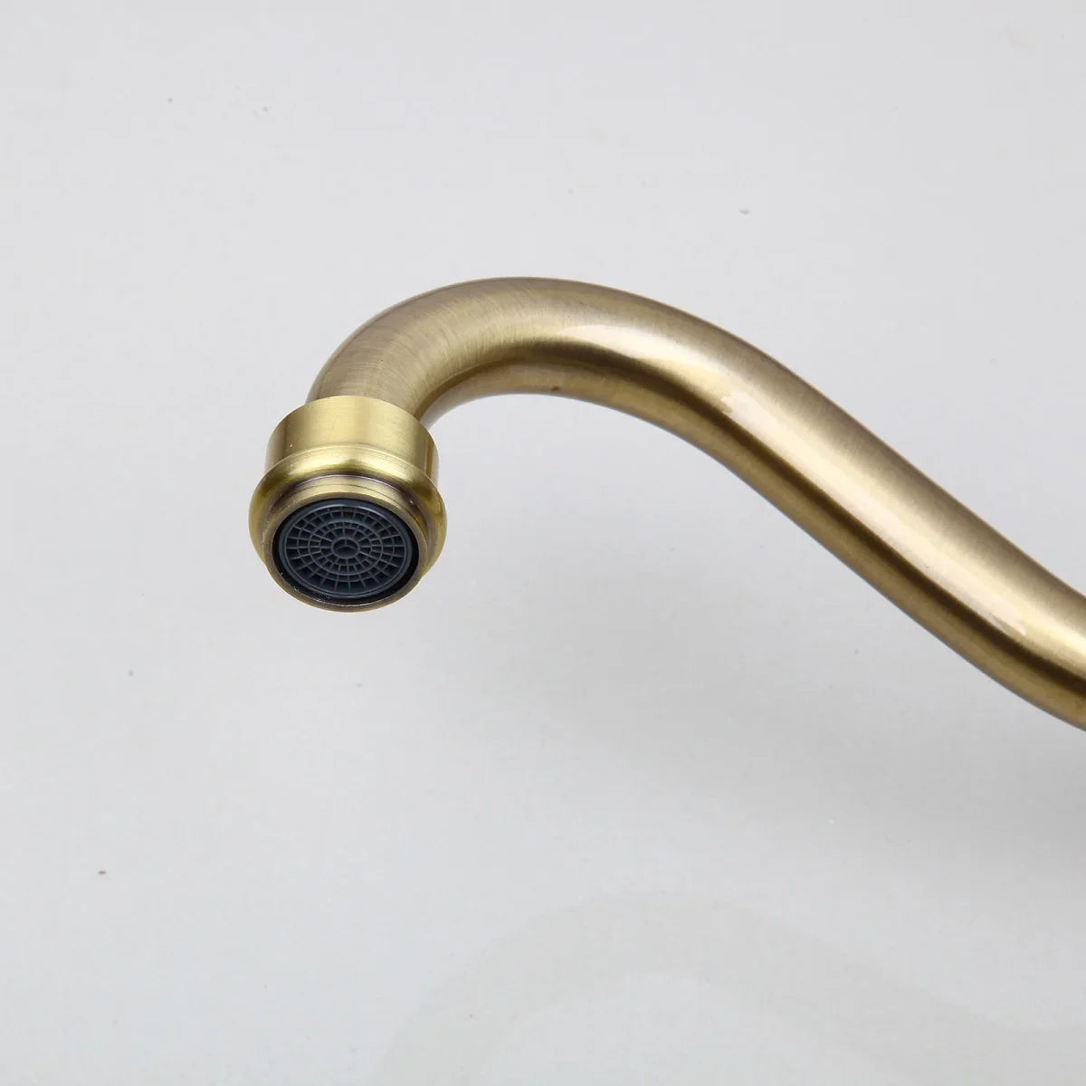 Afralia™ Antique Bronze Kitchen Faucet Swivel Spout Basin Tap 360 Rotatable Mixer Taps