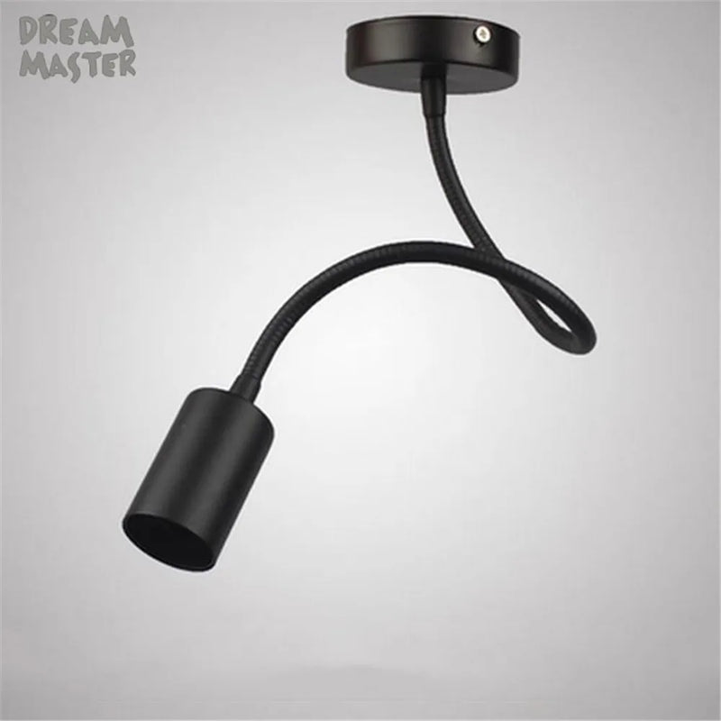 Afralia™ LED Flex Track Light for Clothing Stores - Black White Bendable Rod Bend Lighting