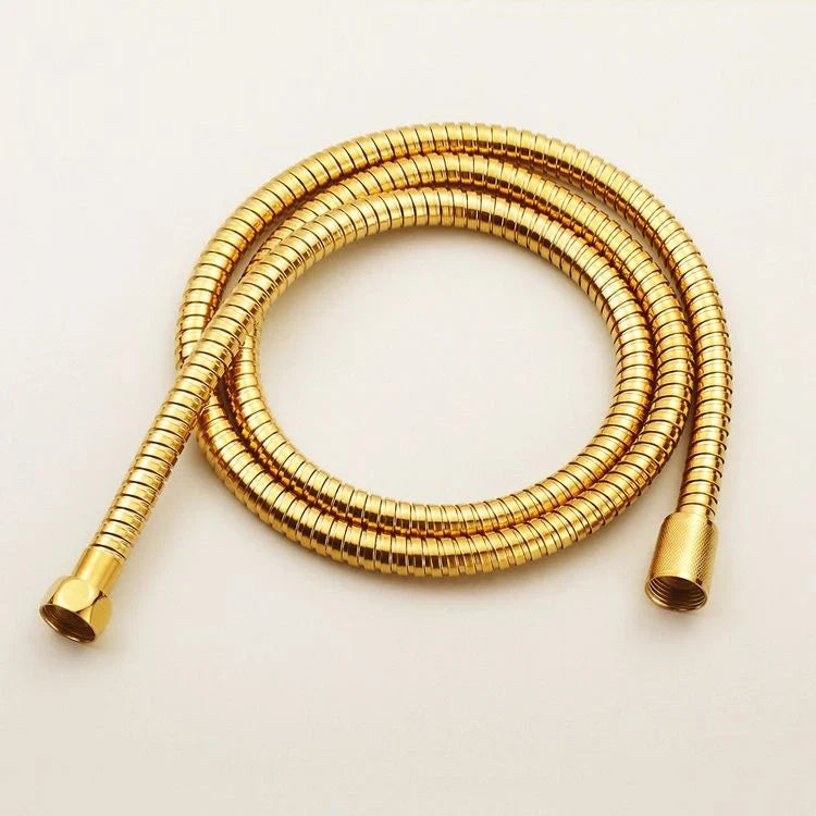 Afralia™ Gold Stainless Steel 150cm Shower Hose for Flexible Shower Head Replacement