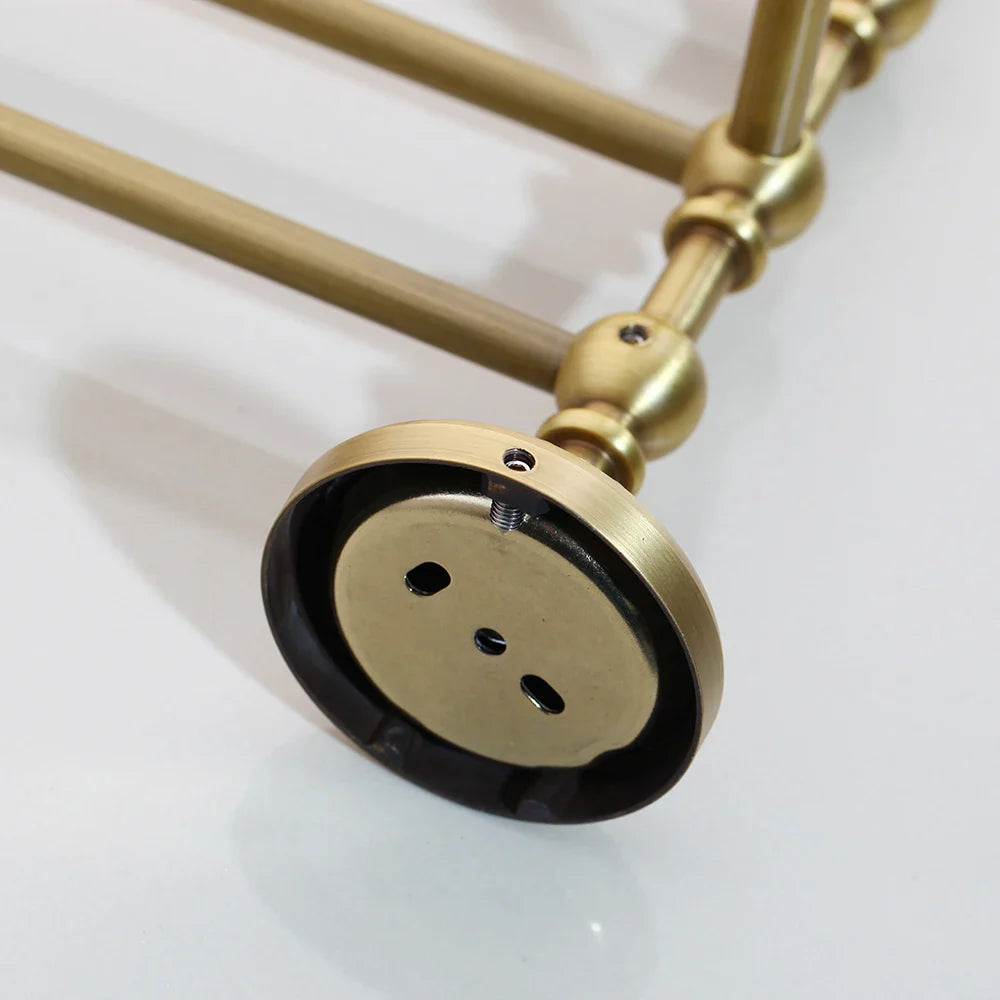Afralia™ Antique Brass Bathroom Hardware Set-SOAP DISH TOILET HOLDER - ACCESSORY