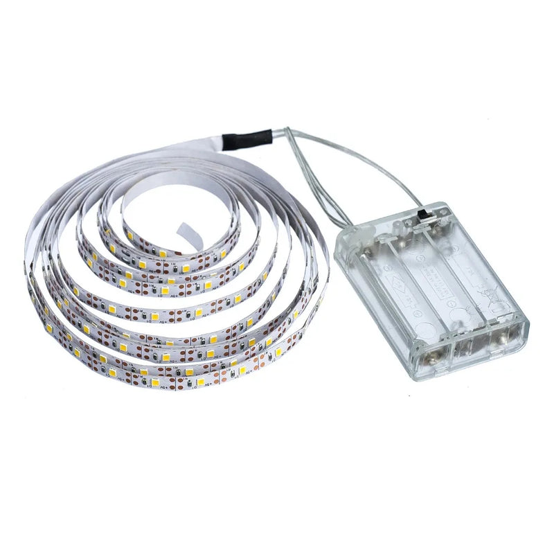 Afralia™ LED Strip Light SMD2835 50cm-5M Flexible Ribbon Tape White/Warm White