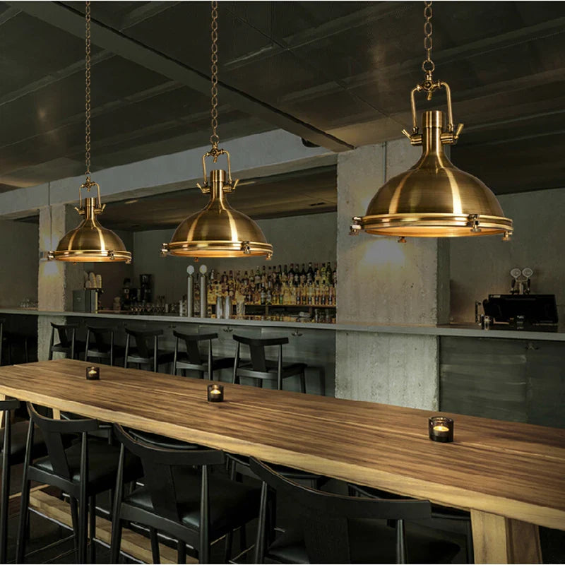 Afralia™ Retro Loft Adjustable Pendant Chandelier for Dining Room Office Bar Club Pub