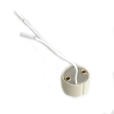 Afralia™ Ceramic Gu10 Lamp Holder Base Socket Bulb Holder 110v-220v