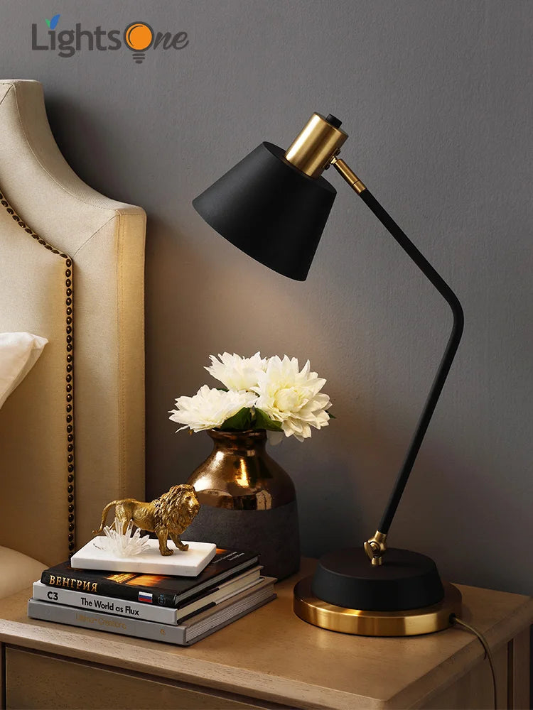 Afralia™ Nordic Bedside Table Light: Creative, Warm, Simple, Post-Modern Desk Lamp