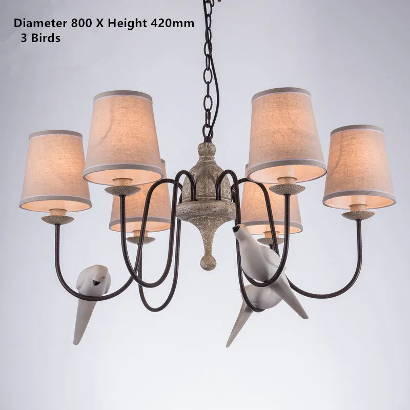 Afralia™ Bird Lamp: Industrial Pendant Lights for Kitchen Island, Living Room, Bedroom & Restaurant