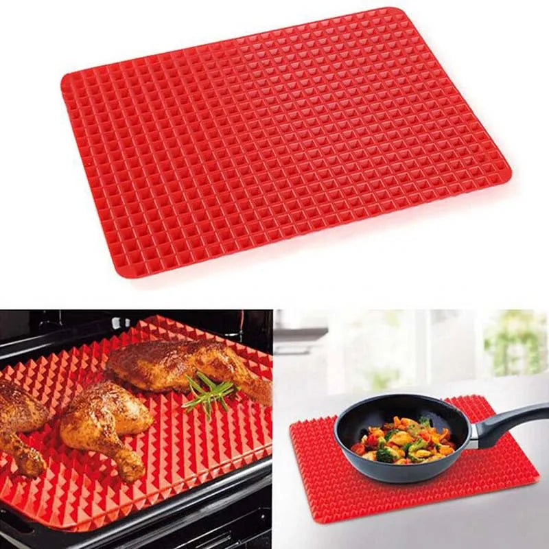 Afralia™ Silicone Baking Mat: Nonstick Oven Baking Tray Mat for Kitchen Bakeware