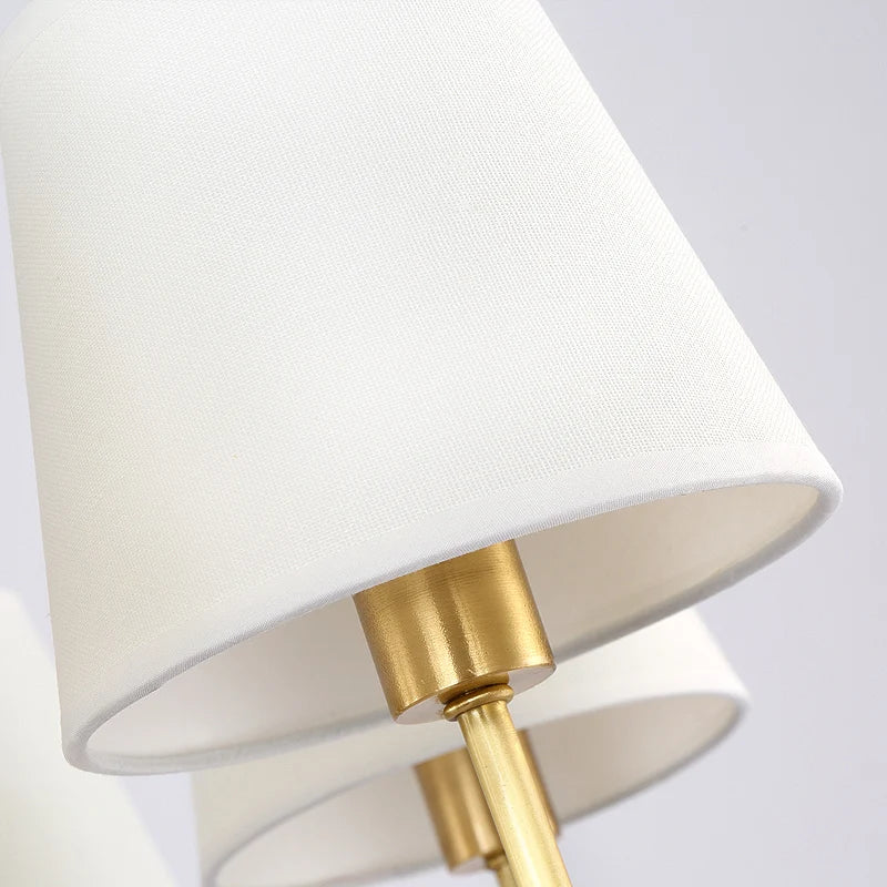 Afralia™ Copper Vintage LED Wall Sconce for Home Living Room Lighting