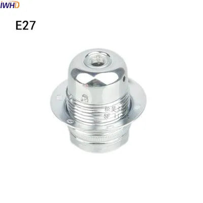 Afralia™ Vintage E27 Bulb Holder Industrial Edison Lamp Socket