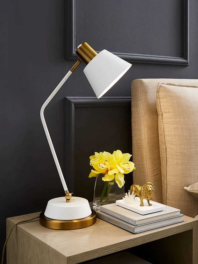 Afralia™ Nordic Bedside Table Light: Creative, Warm, Simple, Post-Modern Desk Lamp