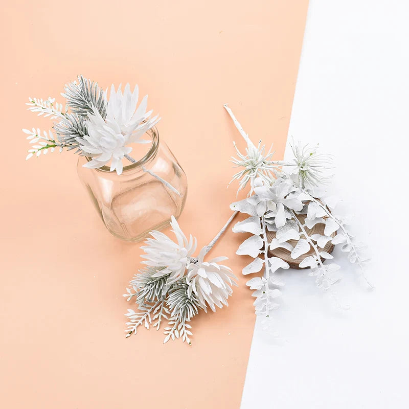 Afralia™ Decorative Flowers Wreaths for Home Wedding DIY Gifts Bouquet Artificial Plants