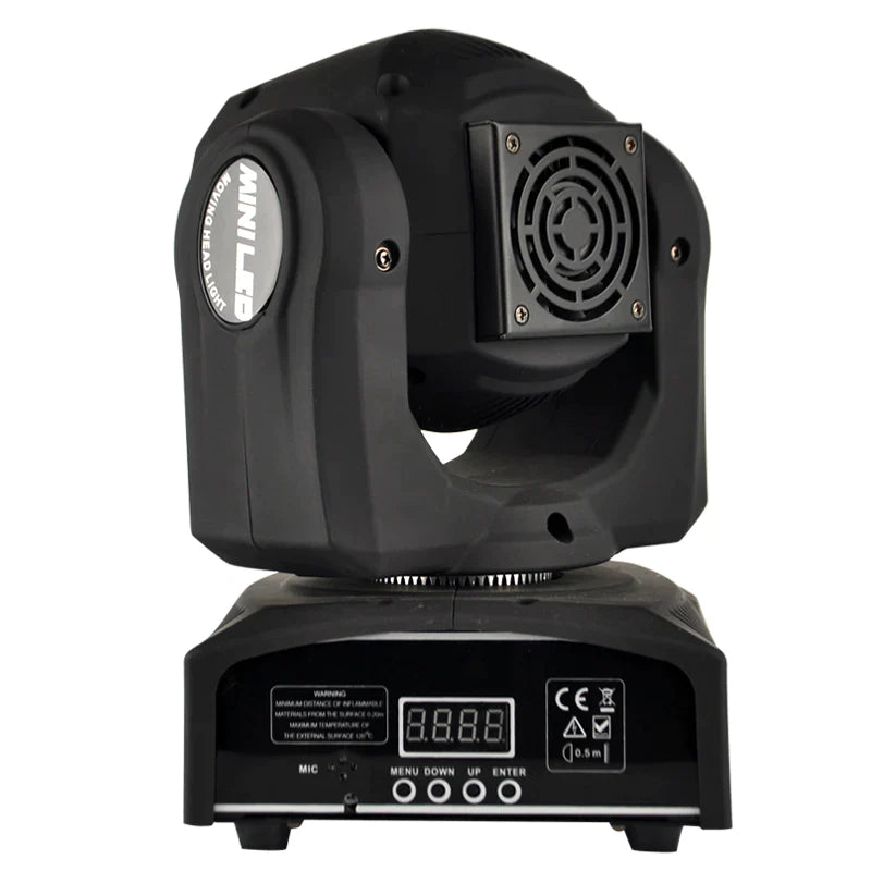 Afralia™ 30W LED Moving Head Spot Light - Super Bright Stage DJ Gobo Light