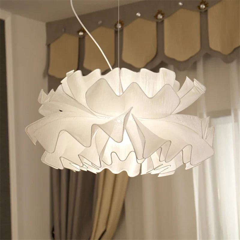 Afralia™ White Yarn Pendant Lights - Romantic Nordic Luminaria for Bedroom and Wedding Room