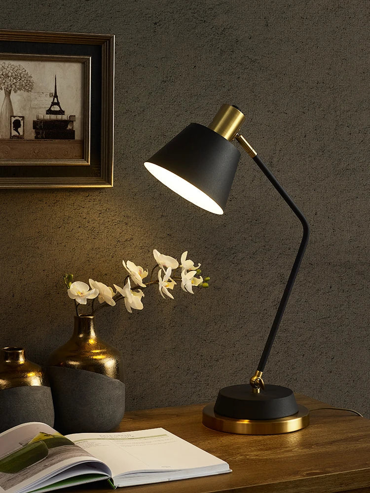 Afralia™ Nordic Bedside Table Light: Warm, Simple, Post-Modern Desk Lamp