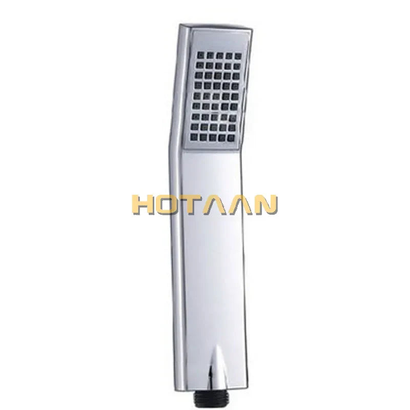Afralia™ Square Hand Held Shower Head - High Quality Rainfall for Bathroom