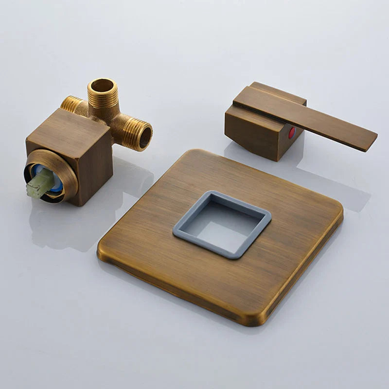 Brass Concealed Shower Mixer Valve Faucet for Afralia™ Shower Systems