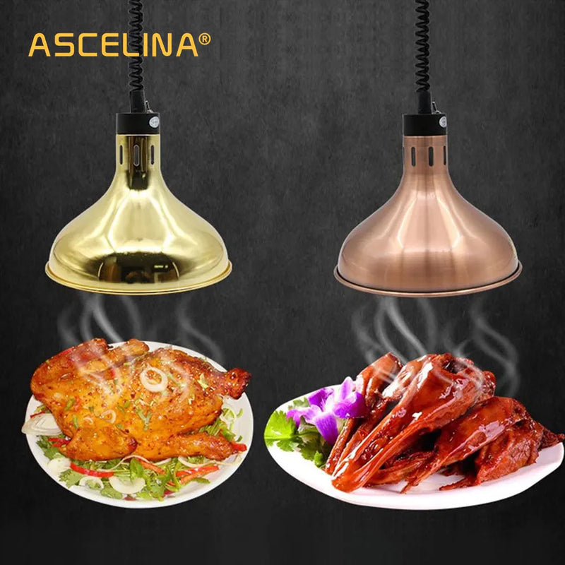 Afralia™ 250W Electric Heat Lamp Food Preservation Pendant Light