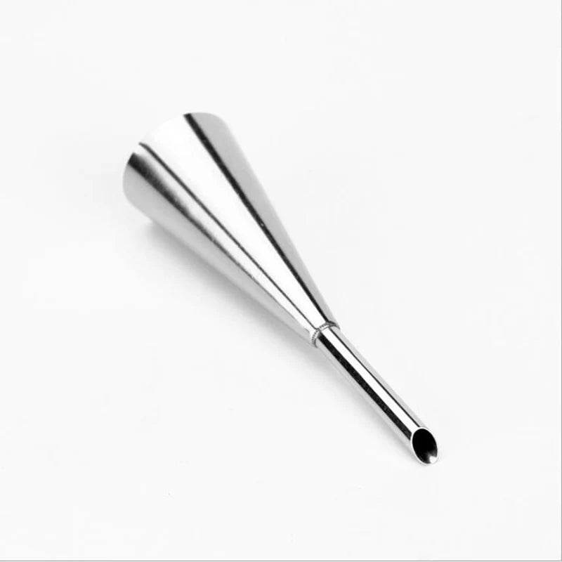 Afralia™ Dessert Puff Cream Nozzle Set - Stainless Steel Cake Pastry Decor Tools