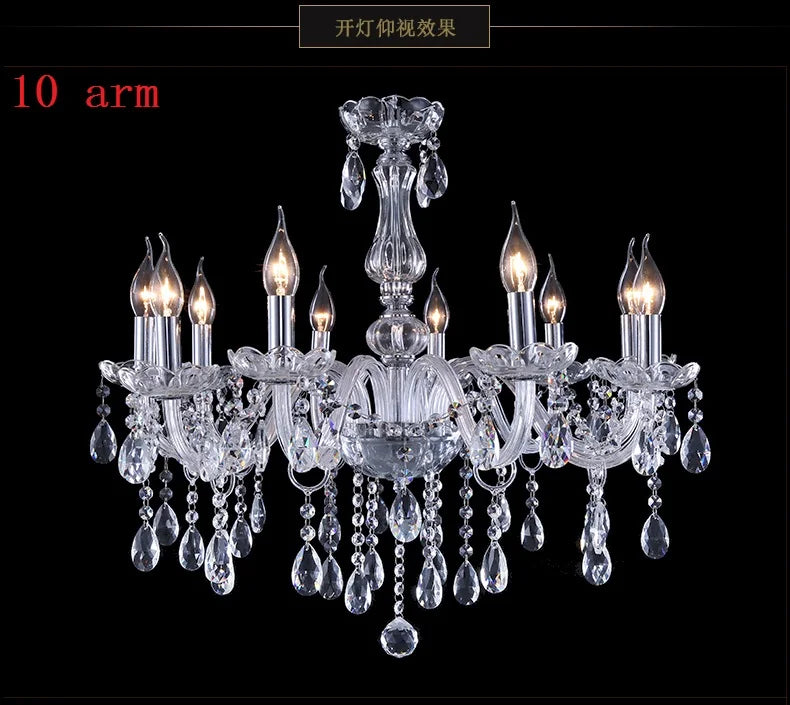 Afralia™ Crystal Chandelier LED Ceiling Pendant Lamp Fixture for Modern Indoor Decor