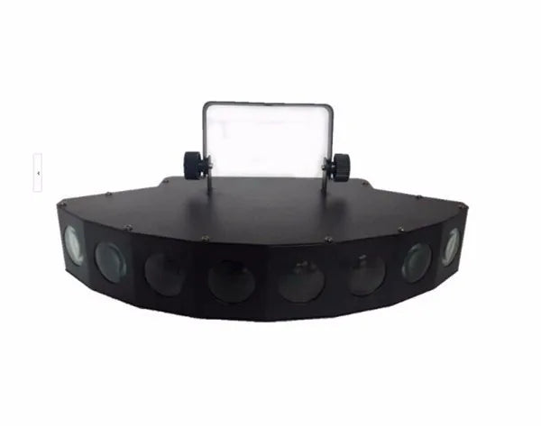 Afralia™ Eight Eyes LED Beam Scan Stage Light: Quad Beam Bar Disco Party Effect