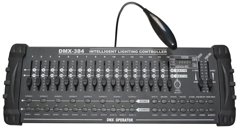 Afralia™ DMX 384A Controller for Moving Head Beam Light Console DJ 512 Beam Light Console