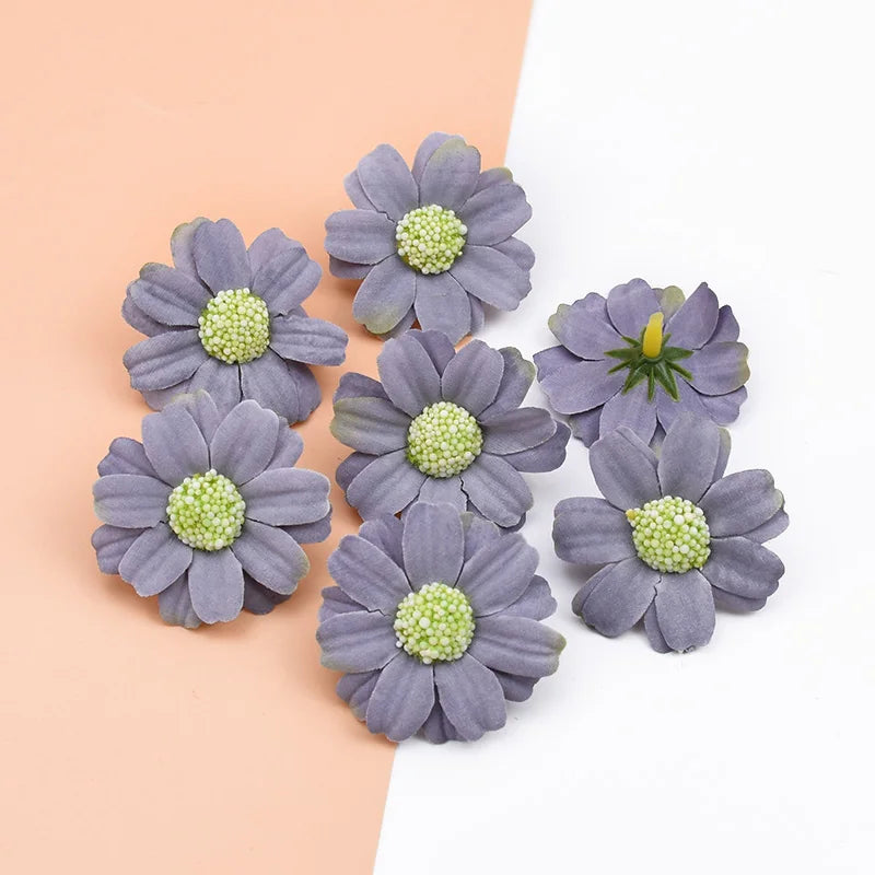 Afralia™ Silk Daisy Artificial Flowers for Scrapbooking and Home Decor